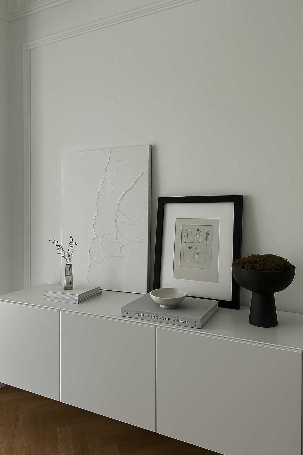 Minimalistic Texture Painting, WAVES