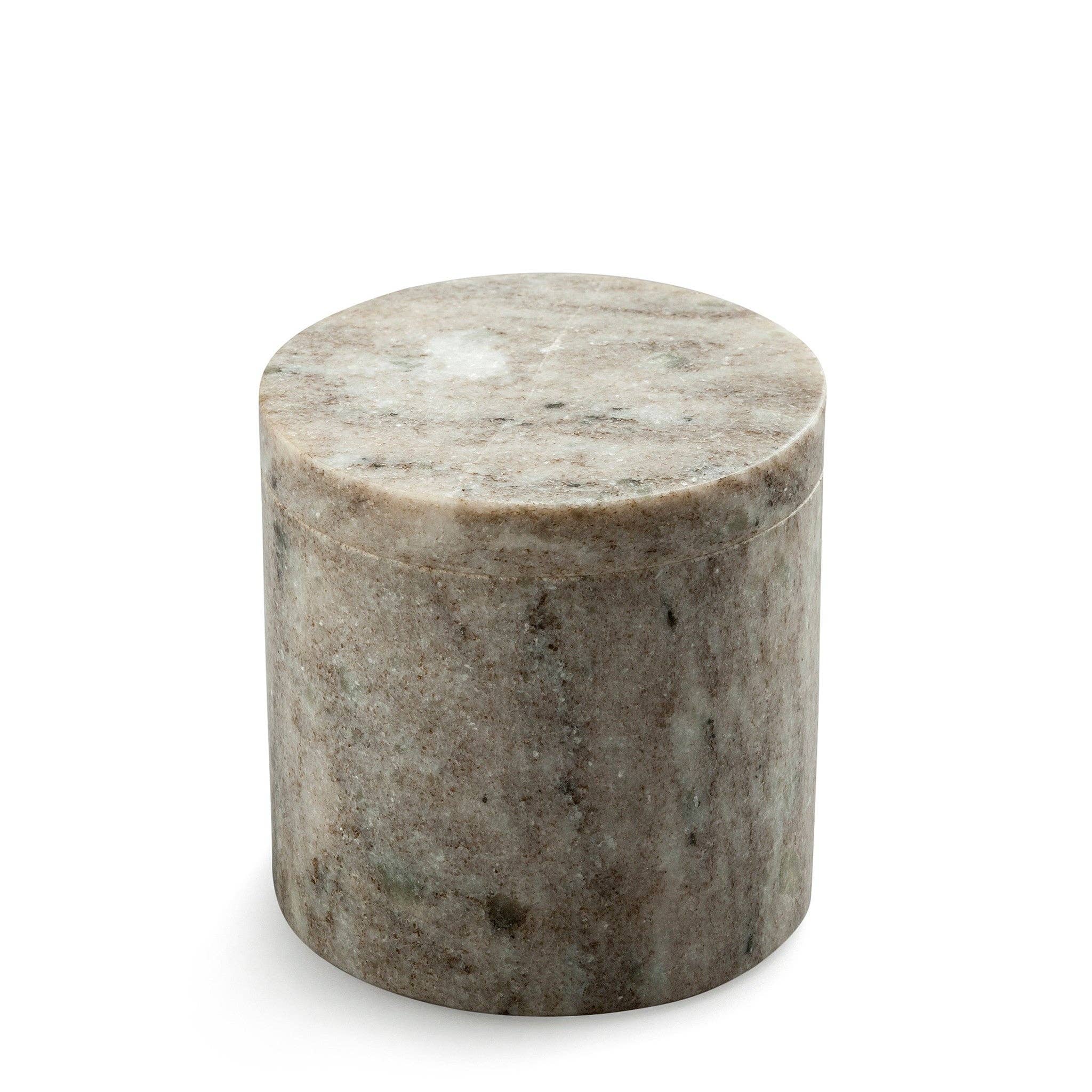 Marblelous canister small, brown
