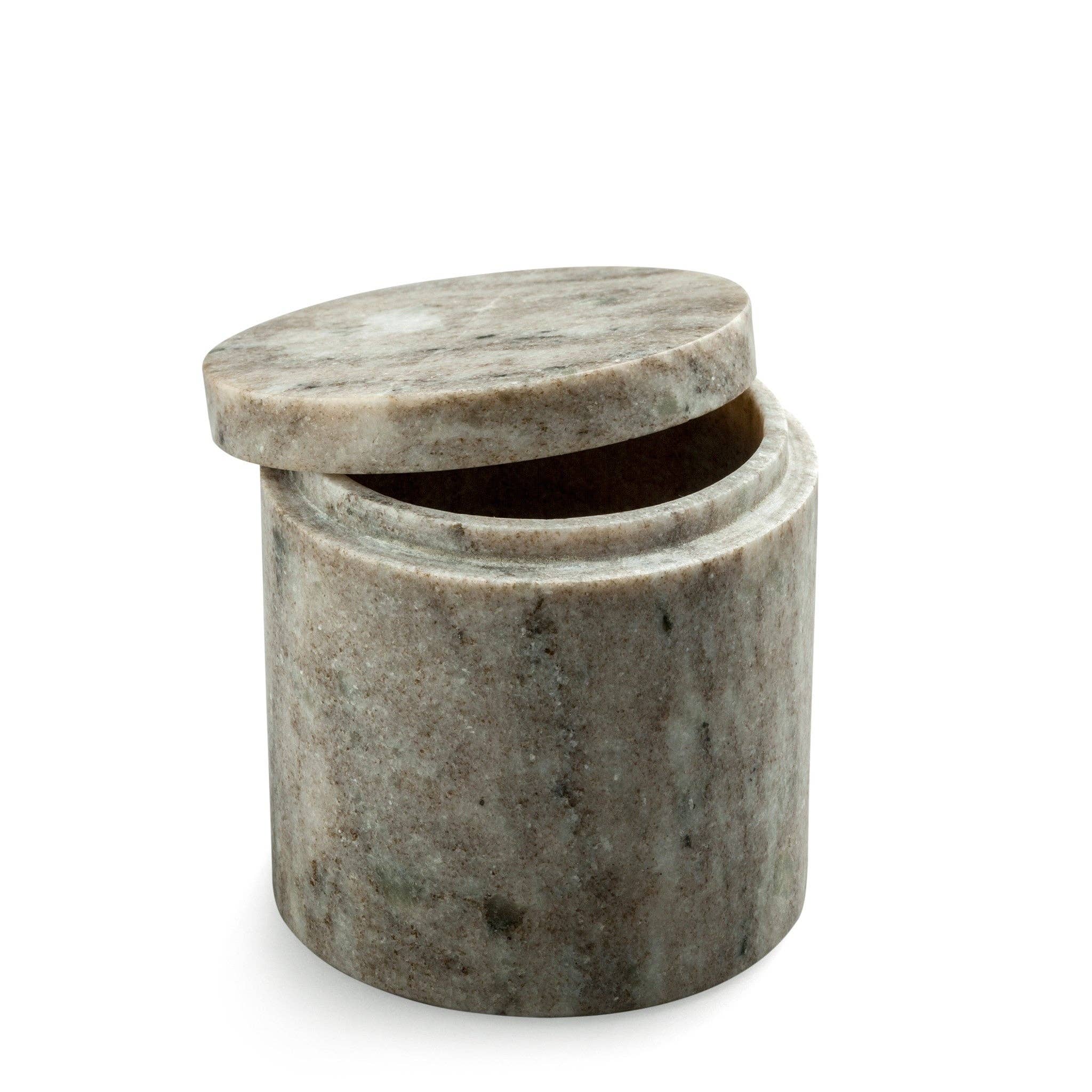 Marblelous canister small, brown