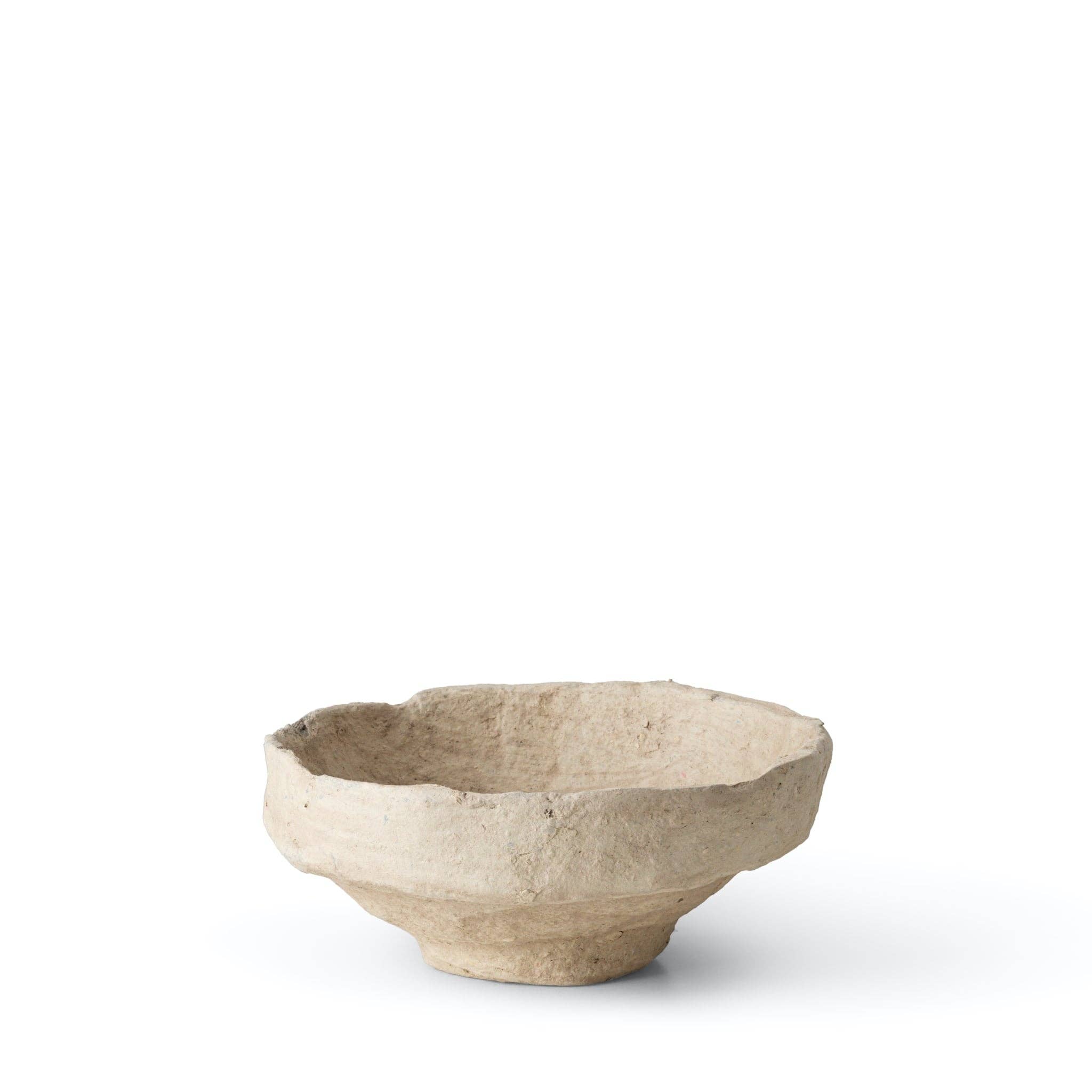 SUSTAIN sculptural bowl, medium sand