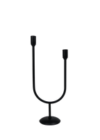 Midnight Double Candle Holder