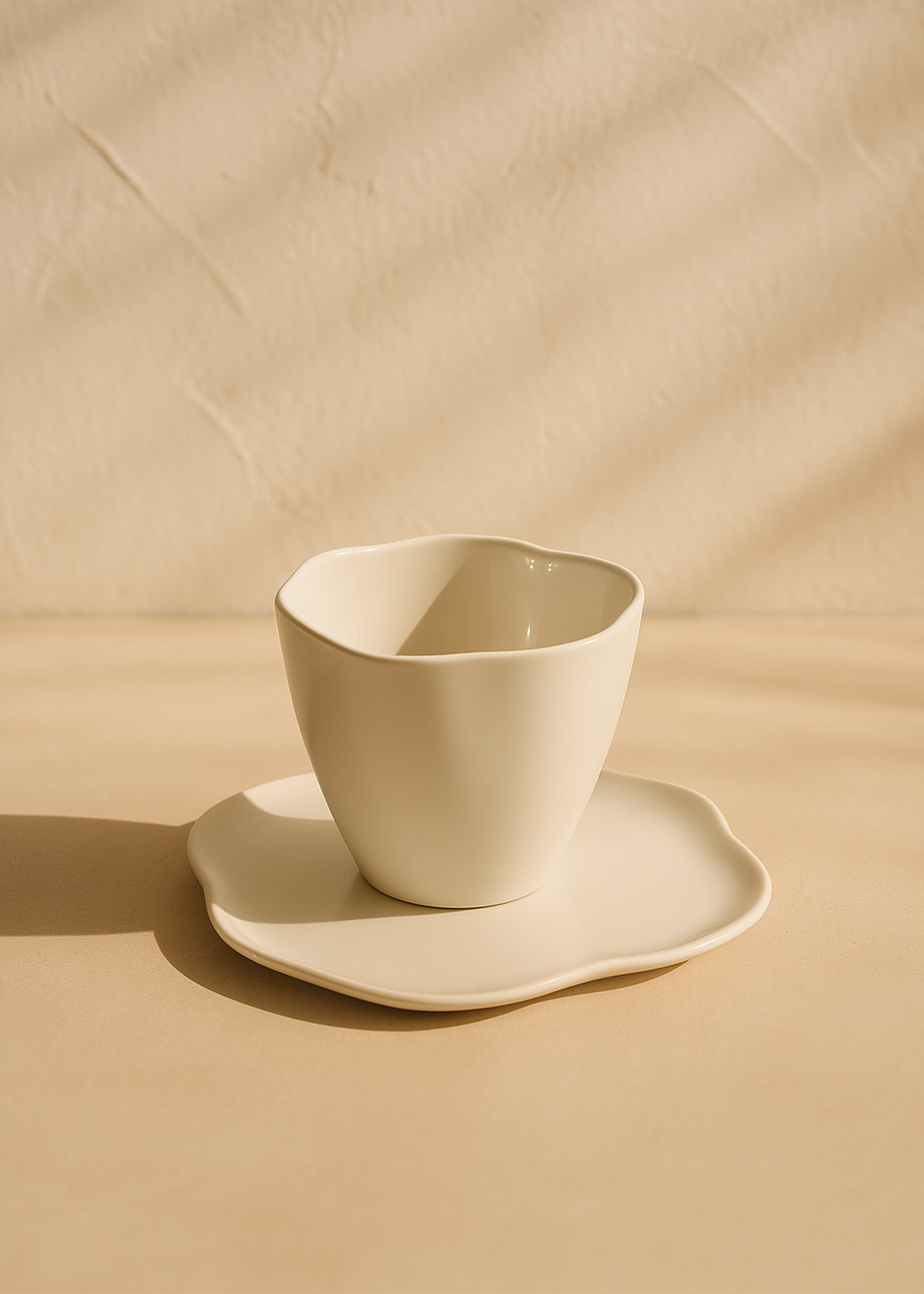 SET Kaffee Tasse mit Teller