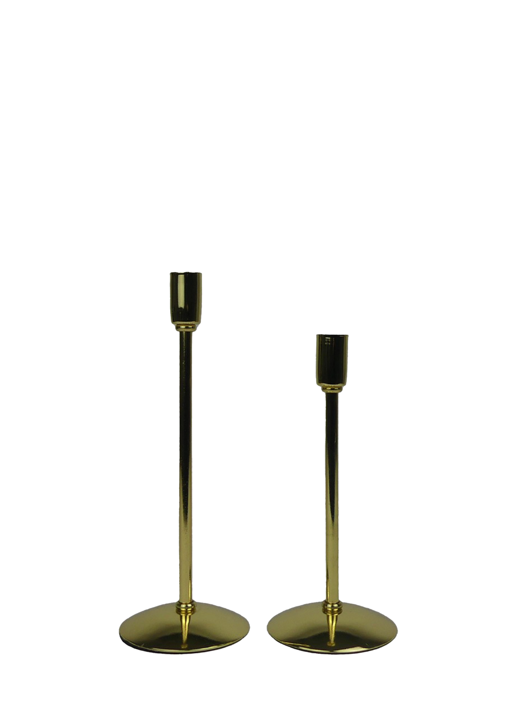 Golden Duo Candle Holder