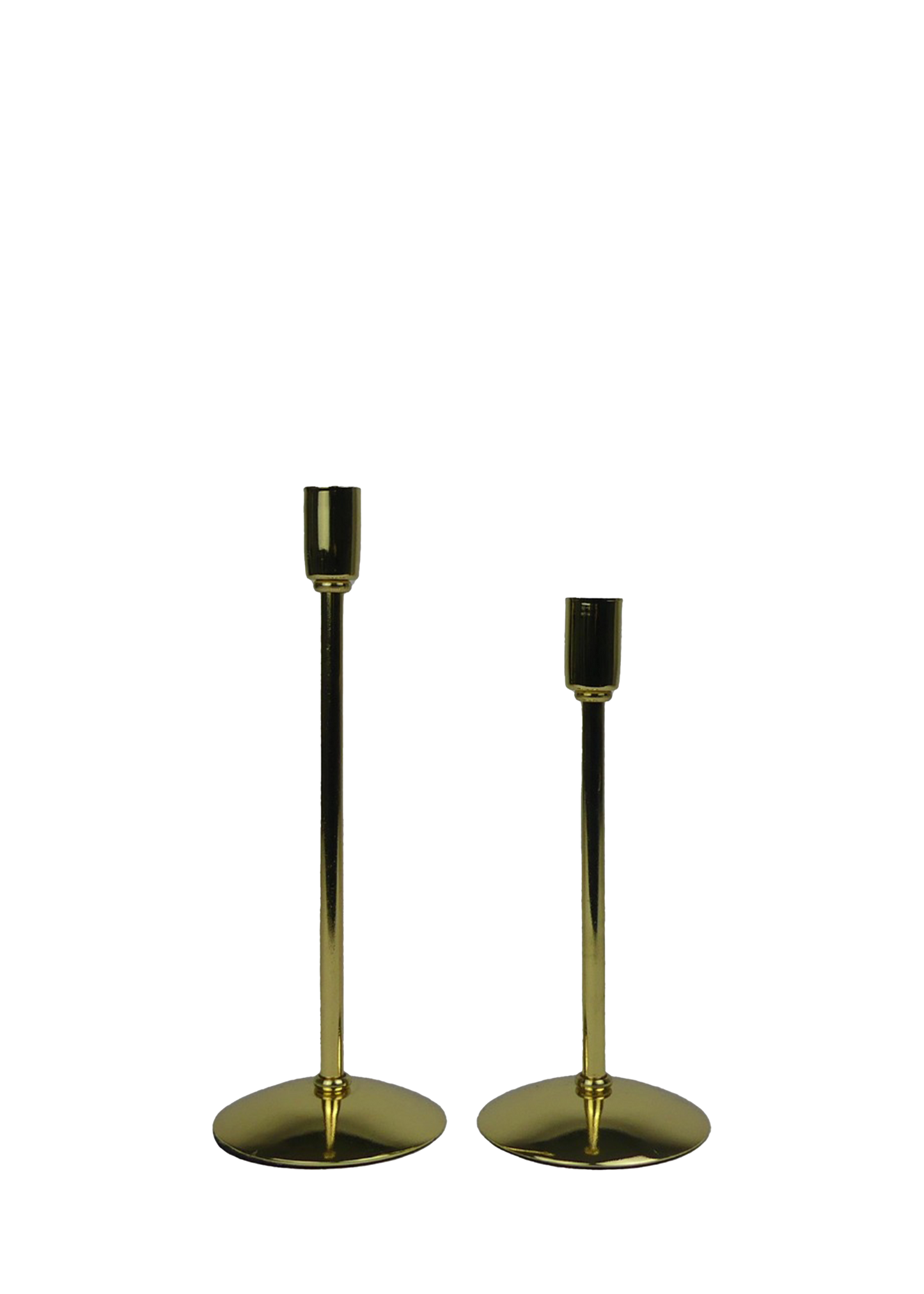 Golden Duo Candle Holder