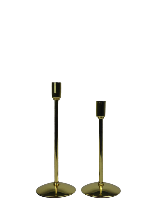 Golden Duo Candle Holder