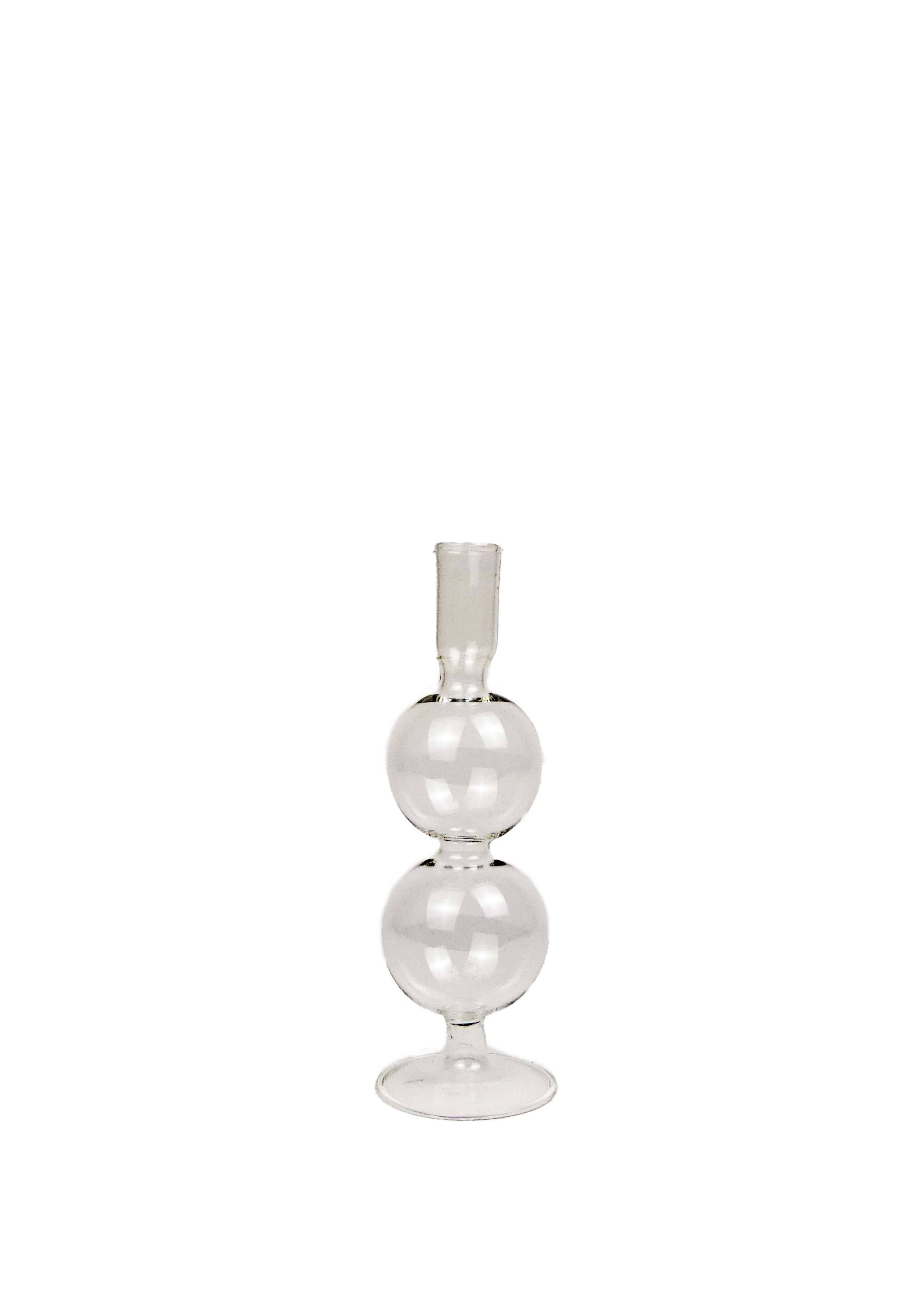 Glass Sphere Kerzenständer