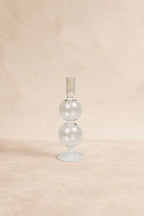 Glass Sphere Candle Holder