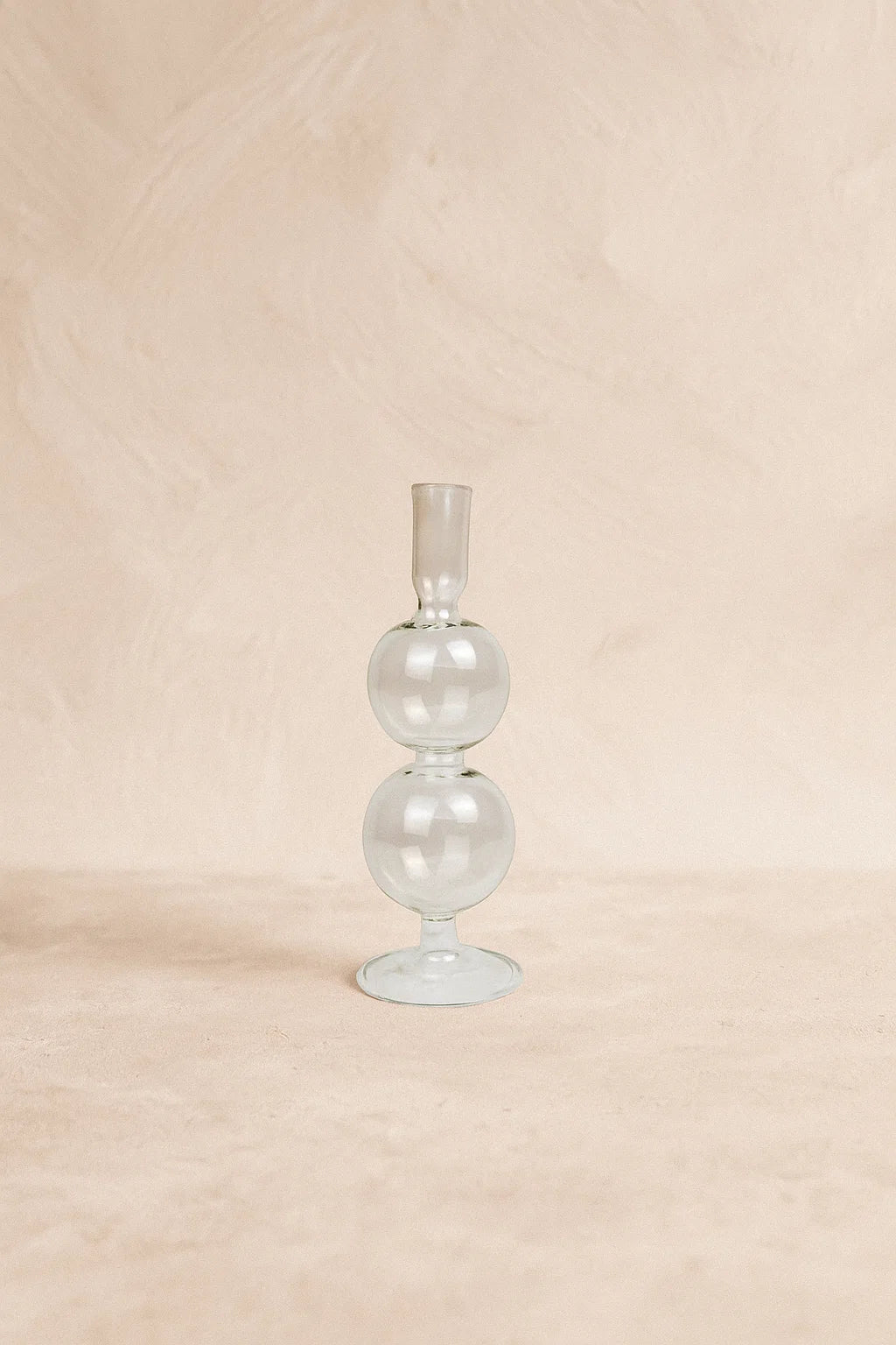 Glass Sphere Kerzenständer
